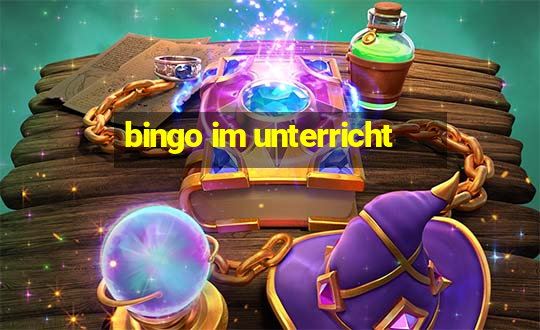 bingo im unterricht