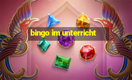 bingo im unterricht