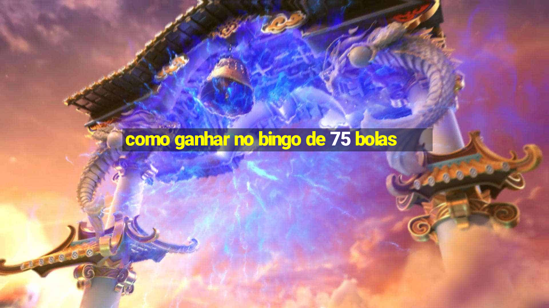 como ganhar no bingo de 75 bolas