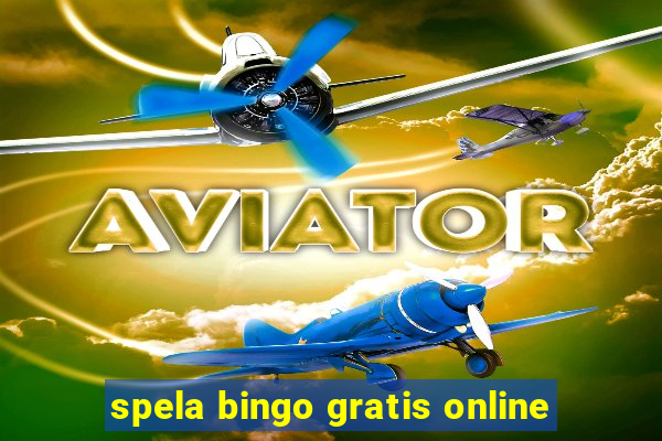 spela bingo gratis online