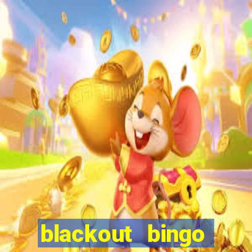 blackout bingo promo code reddit