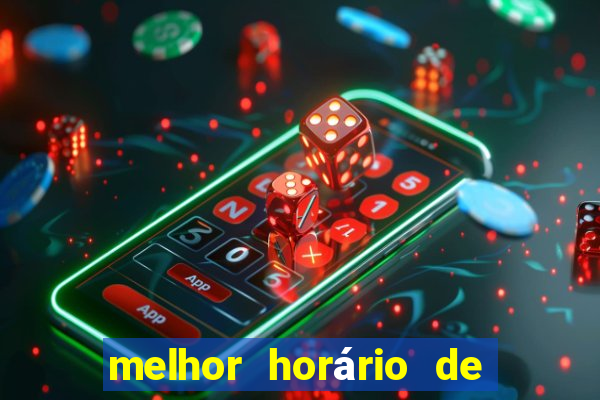 melhor horário de madrugada para jogar fortune tiger