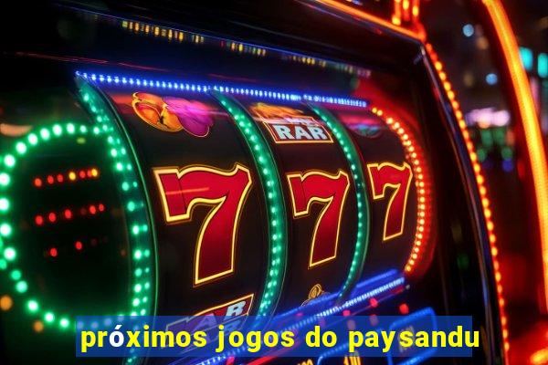 próximos jogos do paysandu