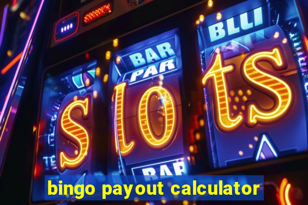 bingo payout calculator