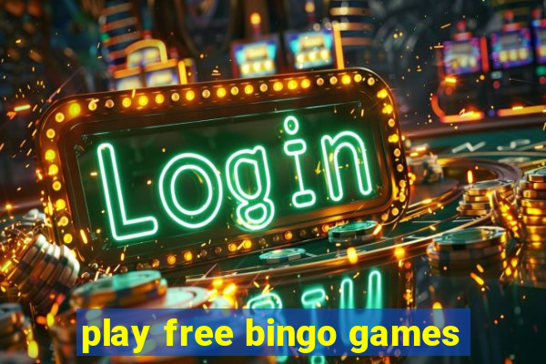 play free bingo games