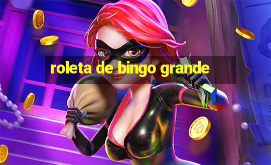 roleta de bingo grande