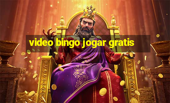 video bingo jogar gratis