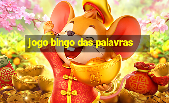 jogo bingo das palavras