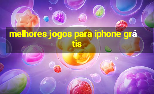 melhores jogos para iphone grátis