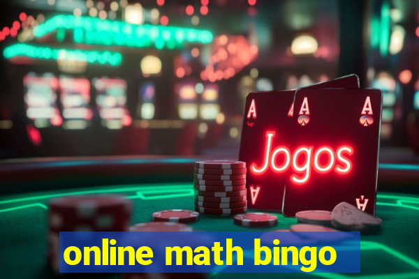 online math bingo