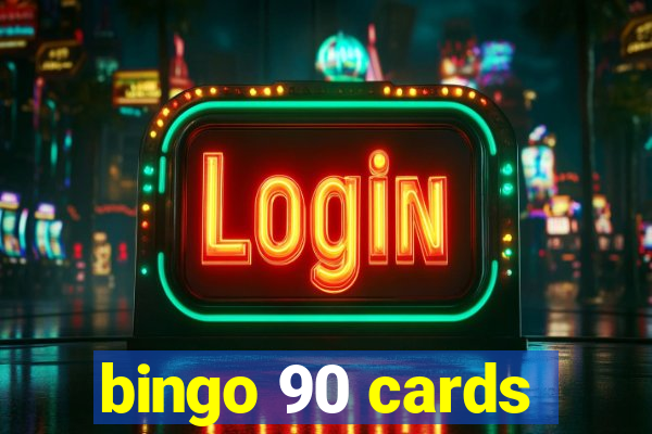 bingo 90 cards