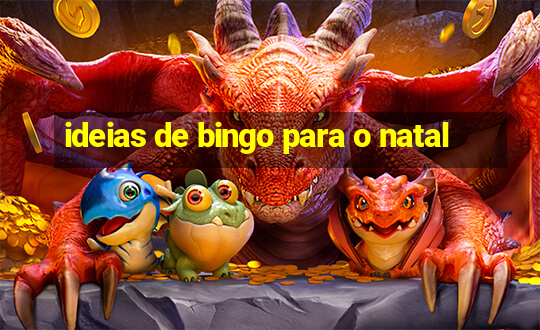 ideias de bingo para o natal