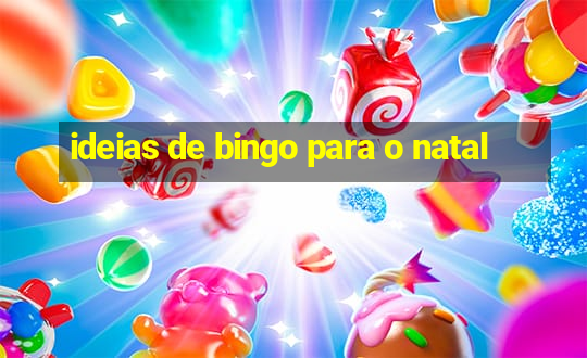 ideias de bingo para o natal