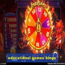 educational games bingo