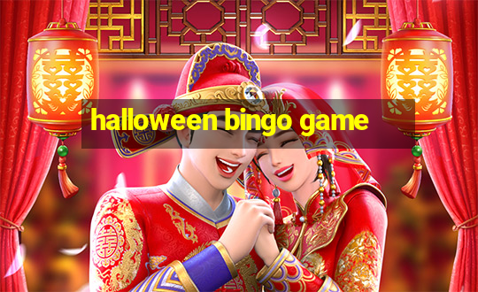 halloween bingo game