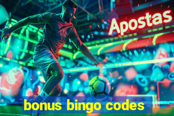 bonus bingo codes