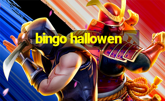 bingo hallowen