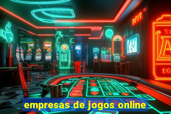 empresas de jogos online