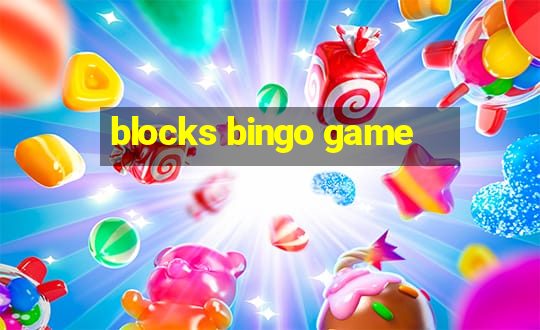 blocks bingo game