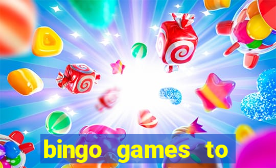 bingo games to play for free