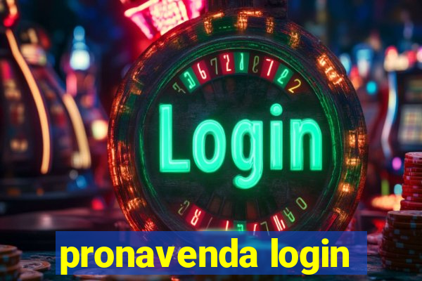 pronavenda login