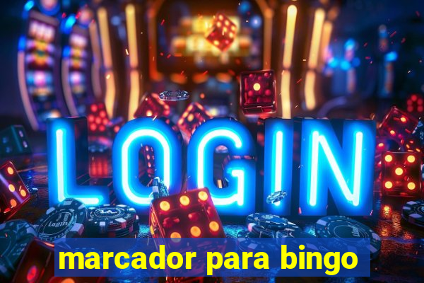 marcador para bingo