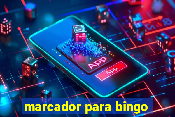 marcador para bingo