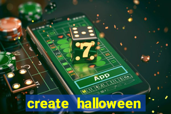 create halloween bingo card