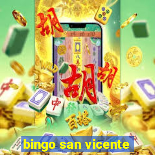 bingo san vicente