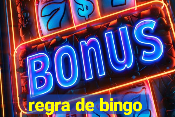 regra de bingo