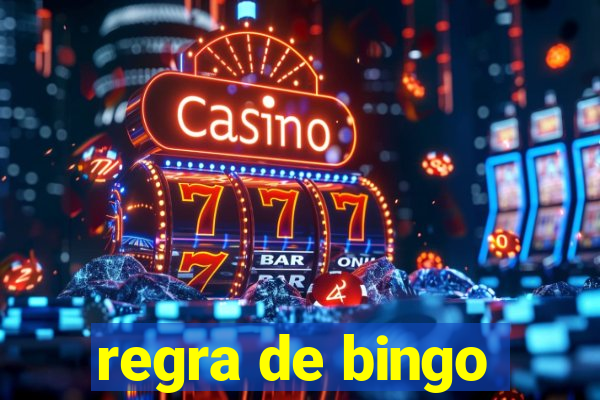 regra de bingo