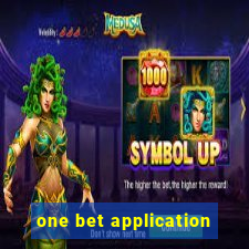 one bet application