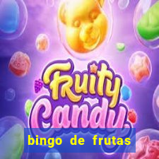 bingo de frutas para imprimir pdf