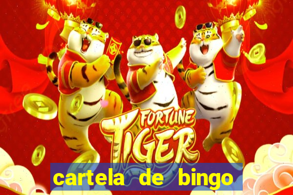 cartela de bingo da noiva para imprimir