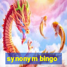 synonym bingo