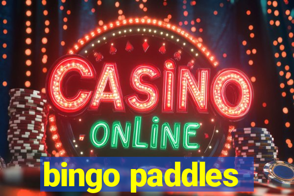 bingo paddles