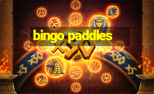 bingo paddles