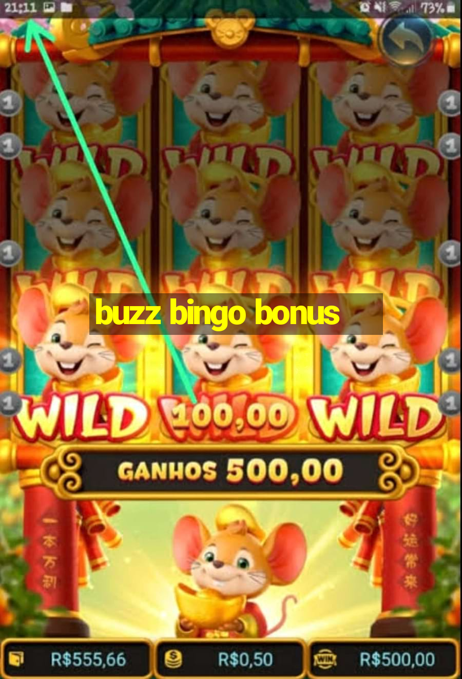 buzz bingo bonus