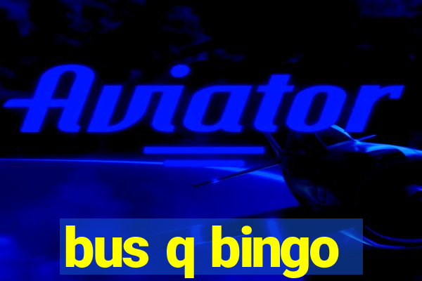 bus q bingo