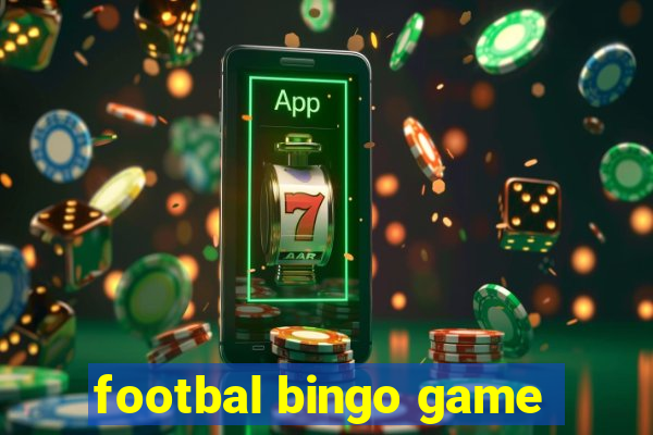 footbal bingo game