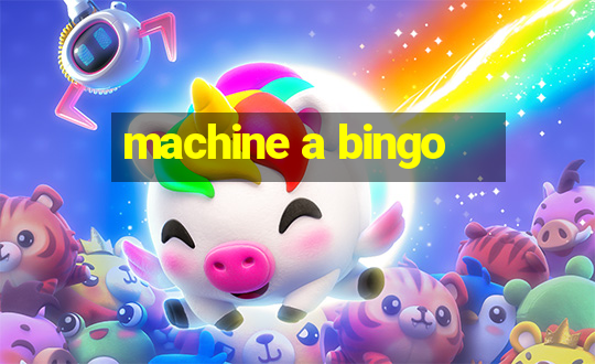 machine a bingo