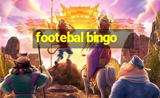 footebal bingo