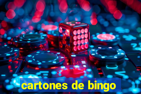 cartones de bingo