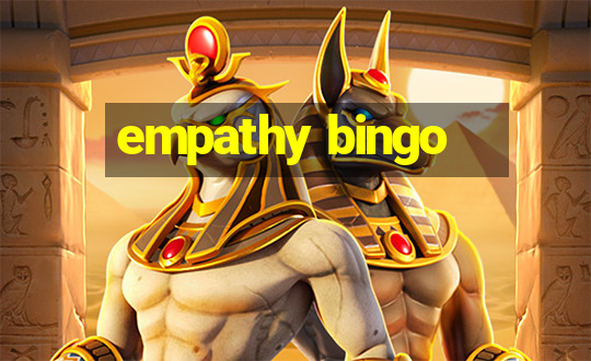 empathy bingo