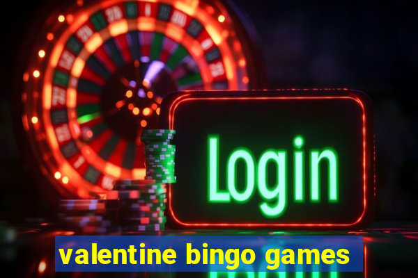 valentine bingo games