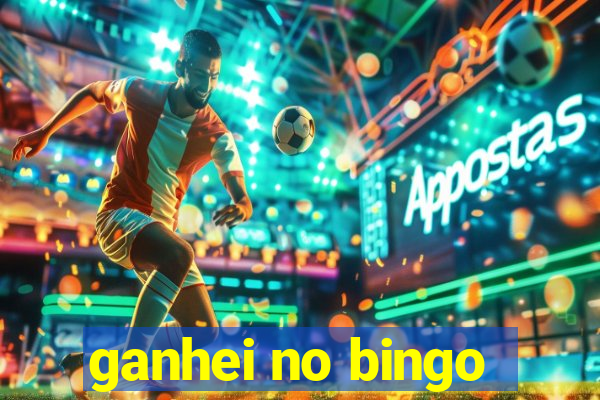 ganhei no bingo