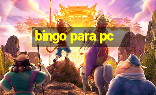 bingo para pc