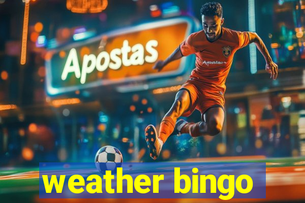 weather bingo