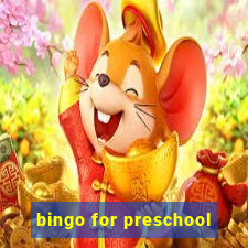 bingo for preschool