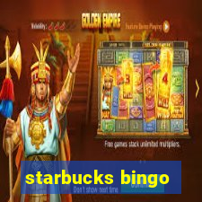 starbucks bingo